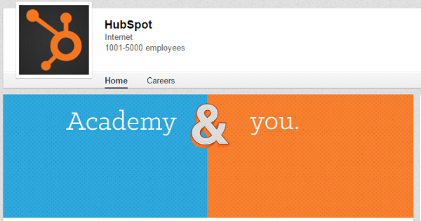 hubspot linkedin-bannerafbeelding voor academie en jou