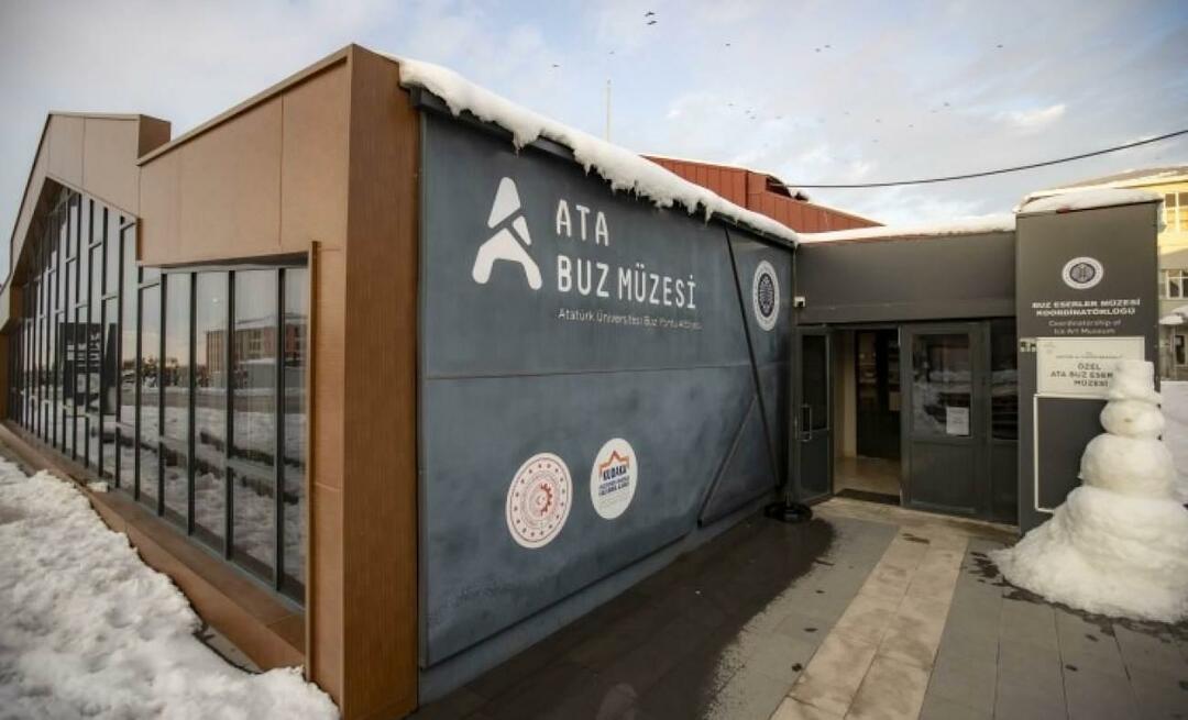 Studenten van de Atatürk Universiteit in Erzurum transformeren gigantische ijsmassa's in kunstwerken
