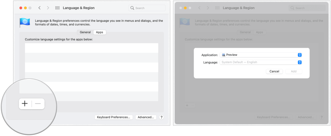 Mac verandert app-talen