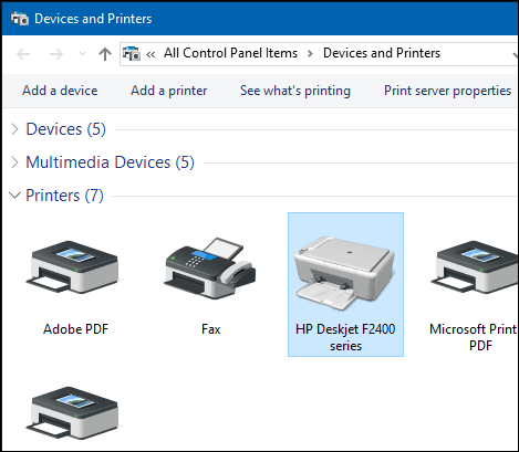 Printer installeren 4