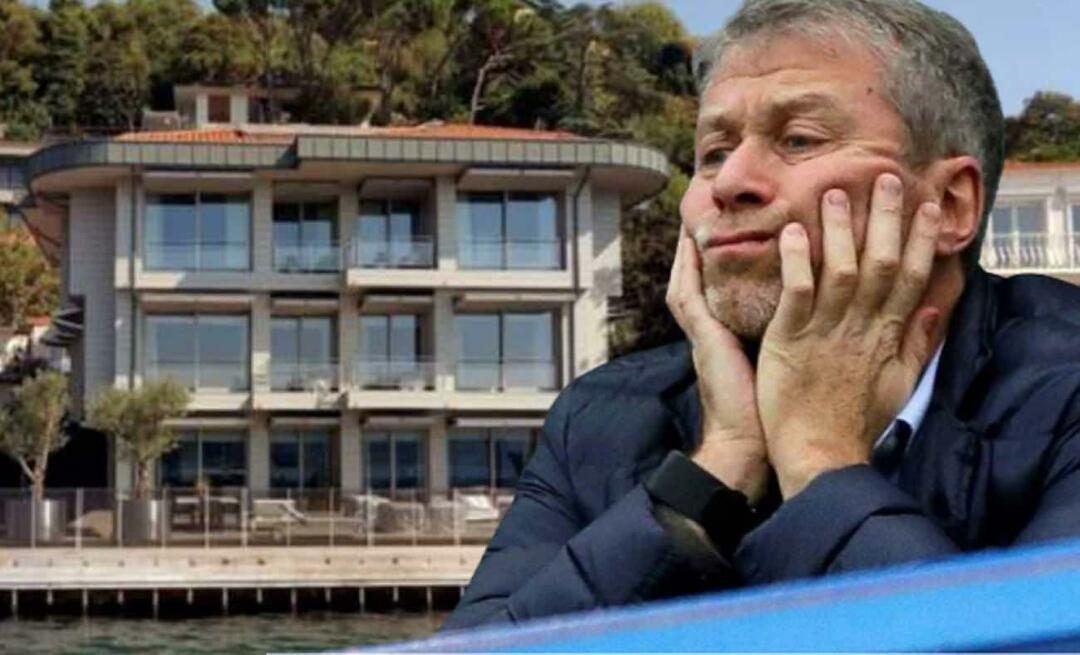 De prijs van het landhuis dat Roman Abramovich in Istanbul behield, was verbazingwekkend!