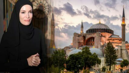 De Hagia Sophia-moskee delen vanuit Gamze Zeynep Özçelik!