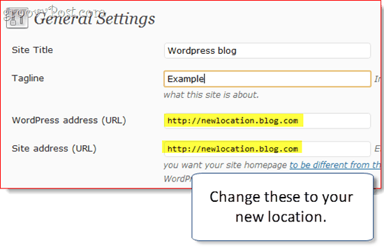 WordPress.org Install verplaatsen naar een andere directory