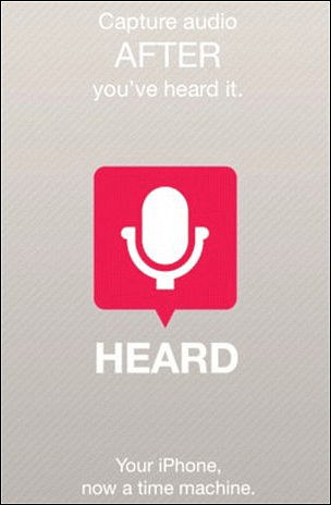 Gehoord: nieuwe iPhone-app neemt constant audio op om de laatste vijf minuten af ​​te spelen