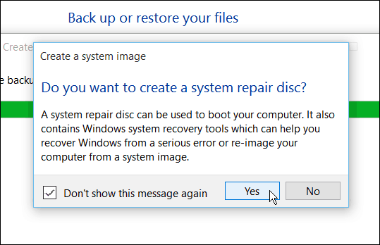 Maak een Windows 10-herstelsleutel