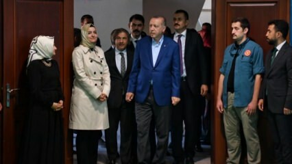 President Erdoğan heeft Kasımpaşa Children's House bezocht!