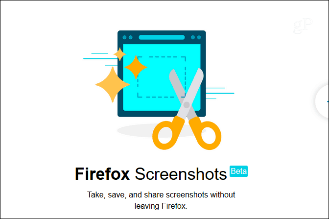 Hoe u de nieuwe functie voor schermafbeeldingen van Firefox kunt inschakelen en gebruiken