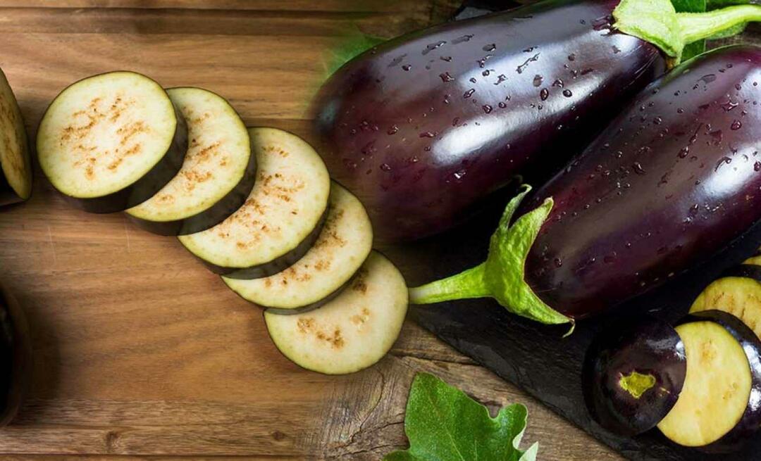 Hoe voorkom je dat aubergine bruin wordt? Kan aubergine rauw gegeten worden? Zijn aubergines giftig tijdens het koken? 