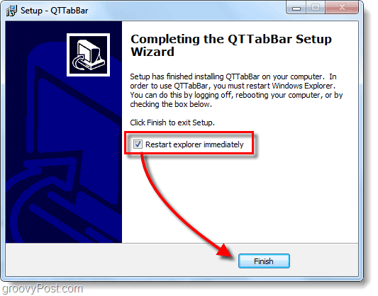 Voeg browsen met tabbladen toe aan Windows Verkenner in Windows 7 met QT TabBar
