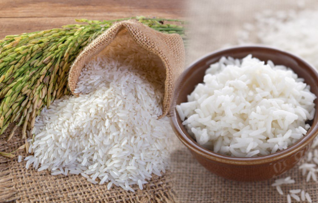 maakt het inslikken van rijst het zwak?