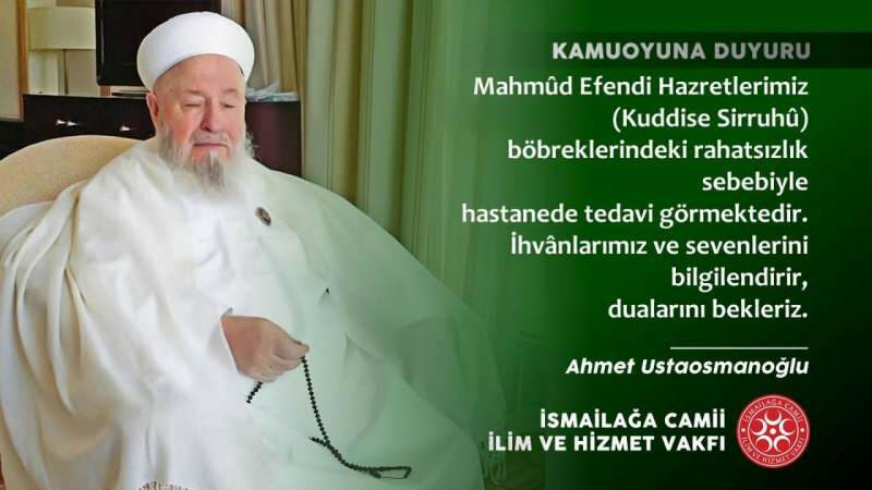 Wie is İsmailağa Community Mahmut Ustaosmanoğlu? Het leven van Zijne Heiligheid Mahmud Efendi