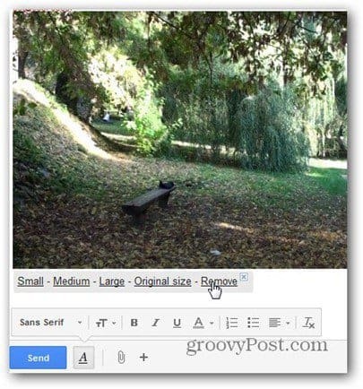 nieuwe gmail opstellen voeg foto's in