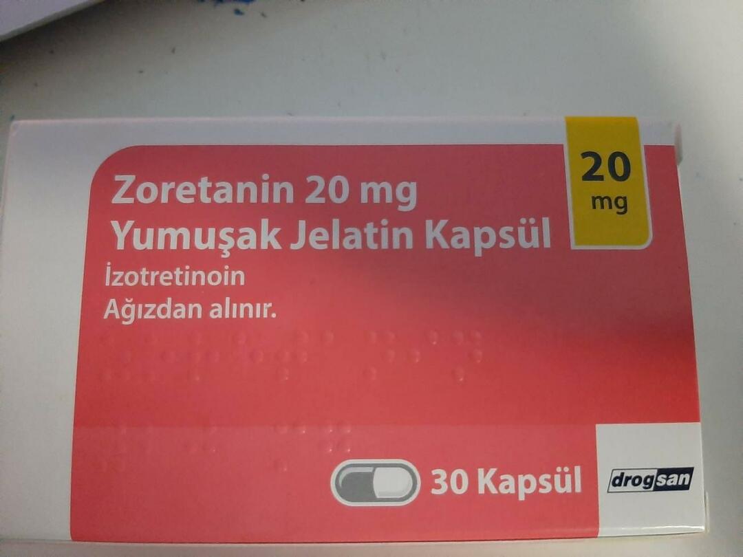 Wat is het gebruik van de Zoretanin-capsule bij de behandeling van acne? Hoe gebruikt u Zoretanine?