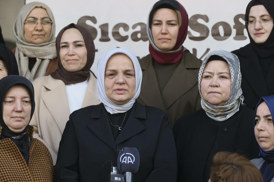 Ayşe Kesir, hoofd van de vrouwenafdeling van de AK-partij
