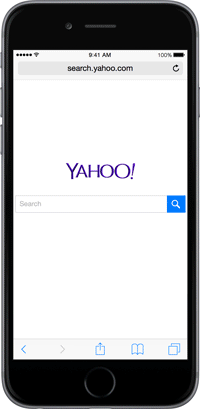 Yahoo Mobile Search opnieuw ontworpen, leent van Google en Bing