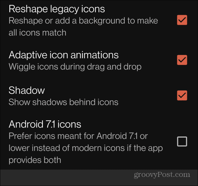 App-pictogrammen wijzigen op Android