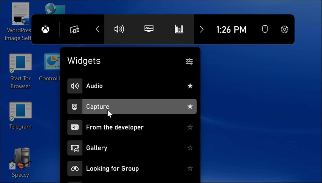 widgets vastleggen maak een screenshot op Windows 11