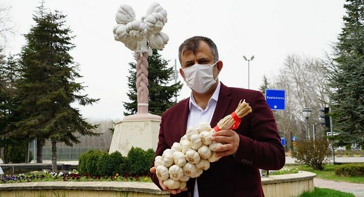 De wereldberoemde Taşköprü-knoflook is geregistreerd met een geografisch teken in de EU