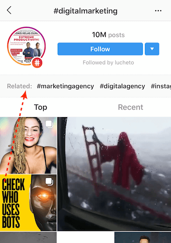 zoekresultaten voor Instagram-hashtag