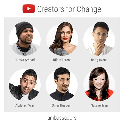youtube-makers voor verandering