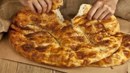 Hoeveel calorieën in 1 kwart Ramadan pita? Ramadan pita recept zonder gewicht! Pita eten op de sahur ..