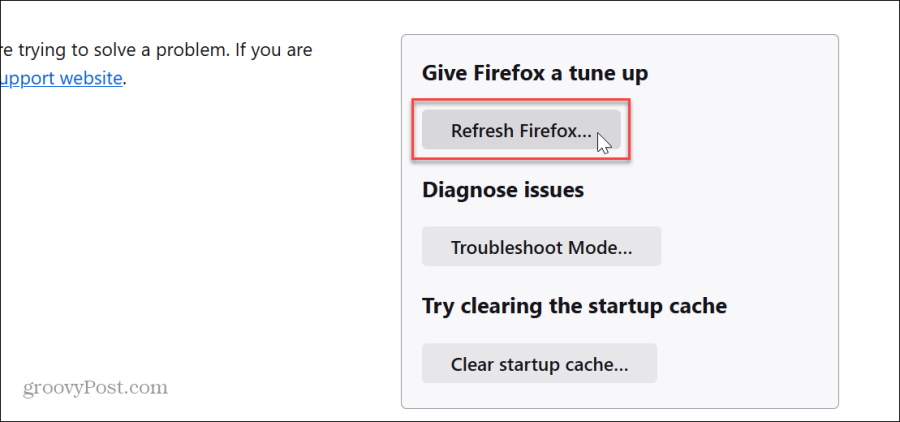 Probleem met Firefox bij het laden van pagina Fout
