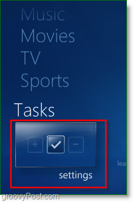 Windows 7 Media Center - klik op taken> <noscript> <img style =