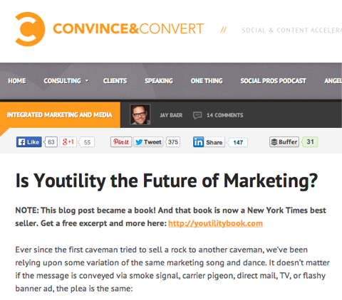 is youtility de toekomst van marketing