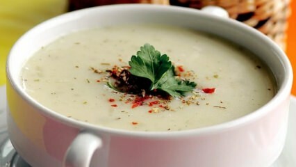 Hoe maak je Lebeniye-soep in Antap-stijl?
