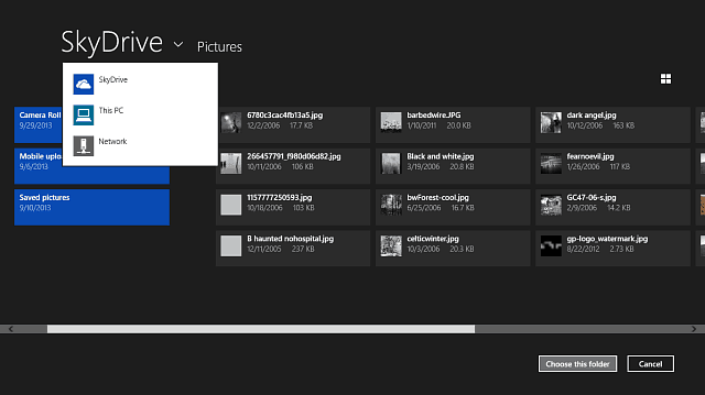 Hoe maak je een fotodiashow op het vergrendelingsscherm van Windows 8.1