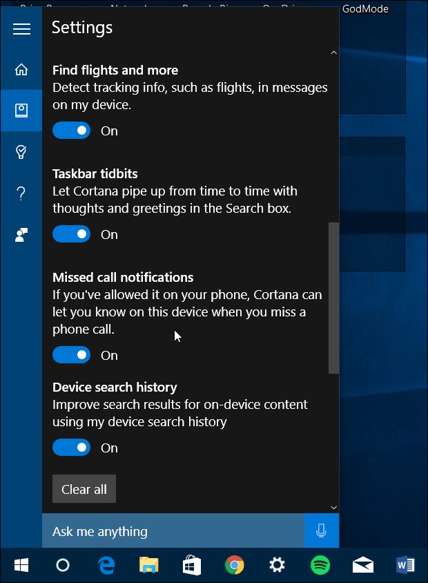 Cortana-verbeteringen
