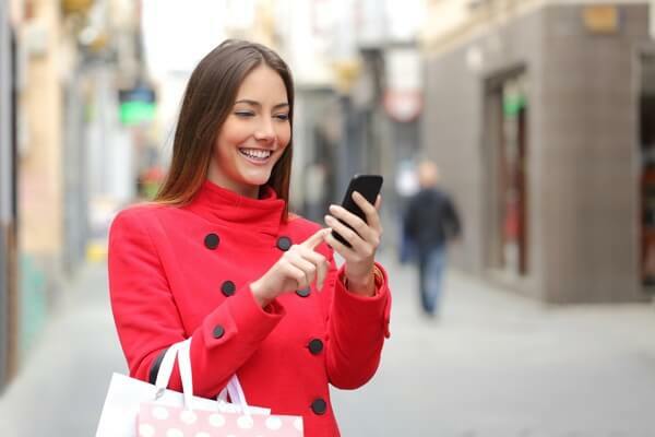 Sms-berichten kunnen helpen om lokaal voetverkeer naar uw winkel te leiden.