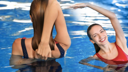 Buik passen in 3 bewegingen! De meest effectieve buikbewegingen die je in het water kunt doen