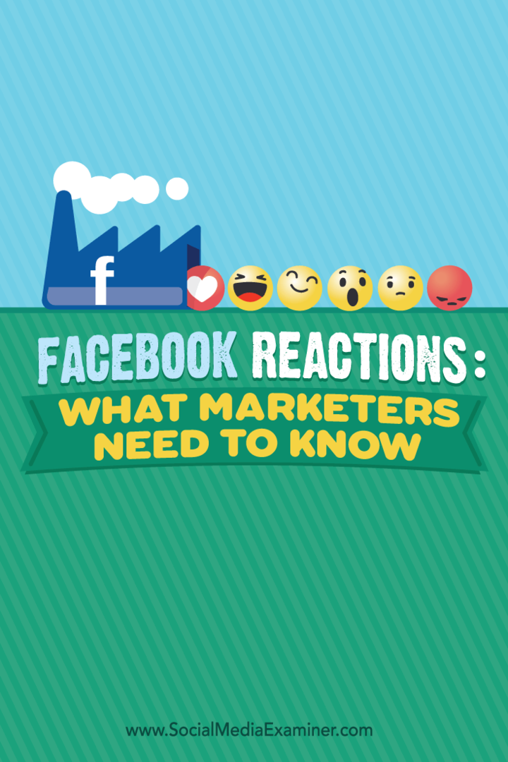 Facebook-reacties: wat marketeers moeten weten: Social Media Examiner