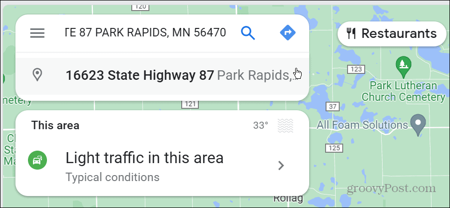 zoek op googlemaps