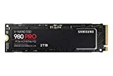 SAMSUNG 980 PRO SSD 2TB PCIe NVMe Gen 4 Gaming M.2 interne Solid State Drive-geheugenkaart, maximale snelheid, thermische controle, MZ-V8P2T0B
