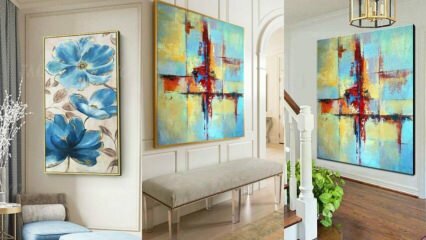 Decoratieve schilderijen die het uiterlijk van uw huis veranderen