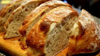 Hoe maak je thuis snel brood? Broodrecept dat lange tijd niet muf is