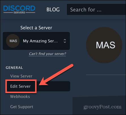 discord-server bewerken