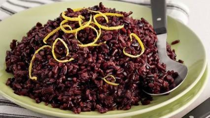 Wat is zwarte rijst en hoe maak je pilaf van zwarte rijst? Kooktechnieken voor zwarte rijst