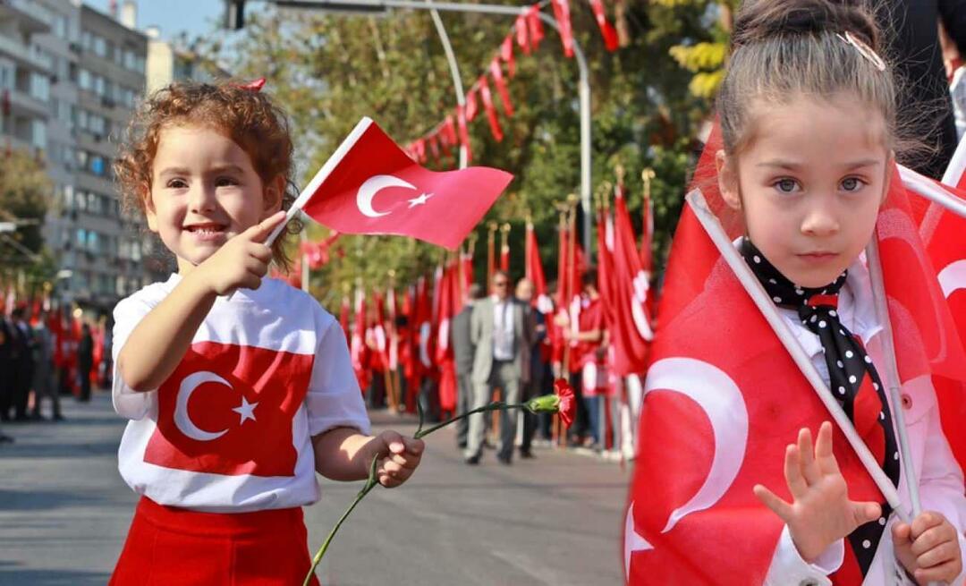 Waar koop je de Turkse vlag voor 29 oktober Dag van de Republiek? Waar hangt de Turkse vlag?