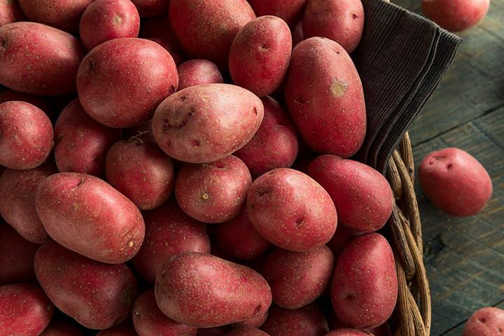 voordelen voor rode aardappelen