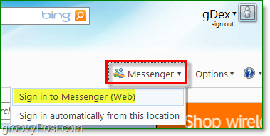 hoe Windows Messenger te gebruiken vanuit uw internetbrowser op Windows Live