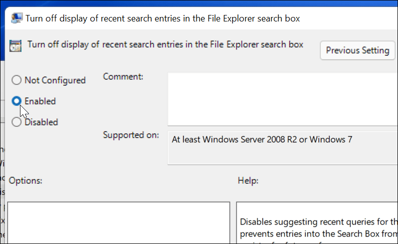 webzoekresultaten uitschakelen op Windows 11