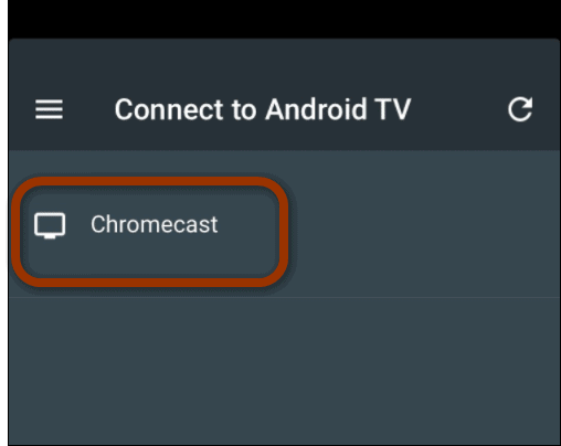 maak verbinding met Chromecast
