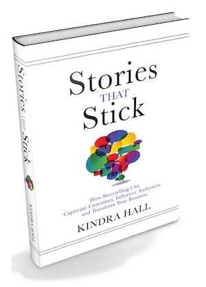 Kindra Hall's boek Stories That Stick