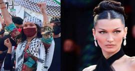 Doodsbedreiging aan Palestijnse ster Bella Hadid: Mijn nummer is gelekt, mijn familie is in gevaar!