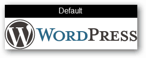 standaard wordpress logo