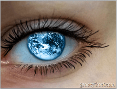 Adobe Photoshop Basics - Human Eye maakt wimpers donkerder