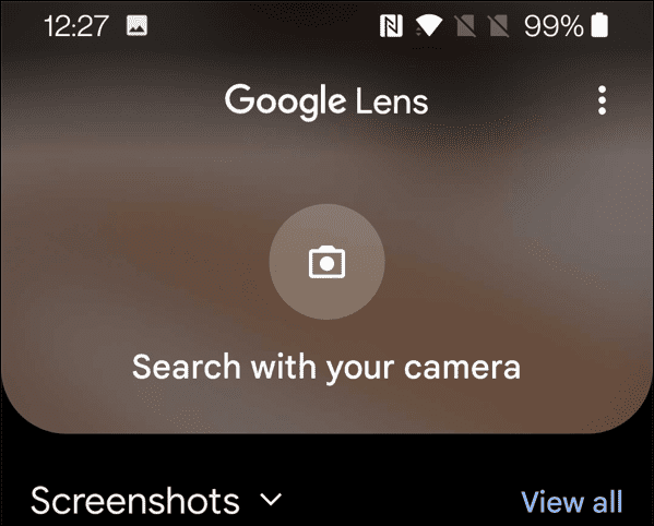 scannen met camera android
